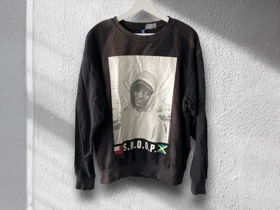 Rare Snoop Dogg x HM Y2K vintage gem sweatshirt h… - image 1