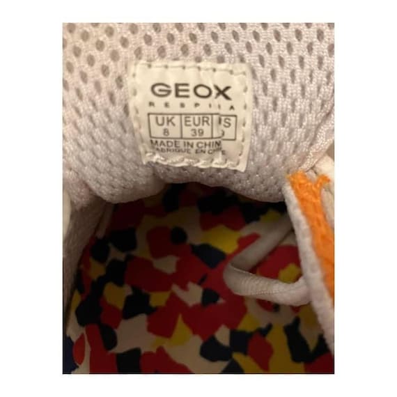 Iconic GEOX Leather Vintage Y2K Suede Sneakers 90s 00s Streetwear