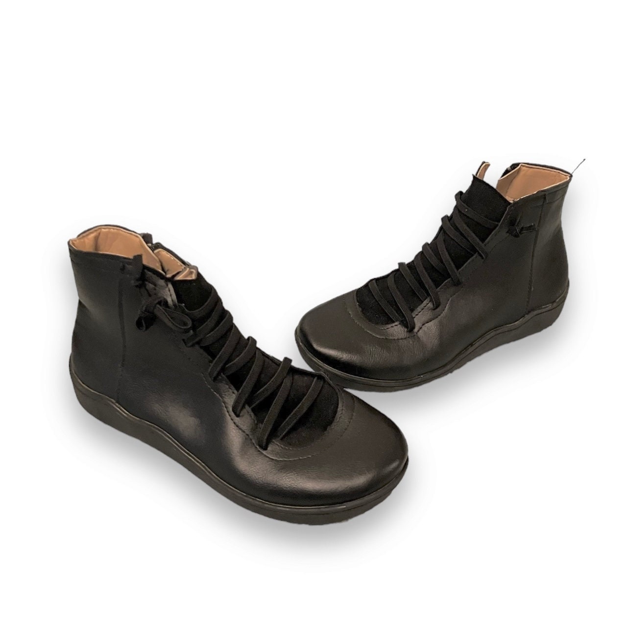 レザーブーツleather boots 足袋ブーツモードopium y2k レザーブーツleather boots 足袋ブーツモードopium y2k