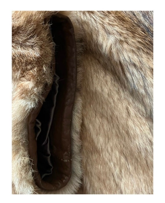 Iconic Vintage 80s Fox Fur Coat Oversized Y2K Berlin Coat