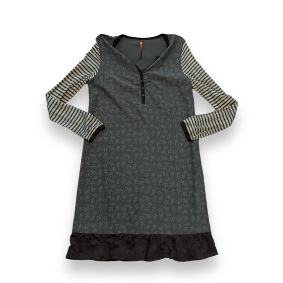 Cop Copine Archive Dress 90s French Designer Viscose Avant Garde