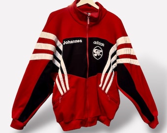 Adidas Vintage Soccer Track Jacket – Kaiserslautern Kickers Kirchzell 90s Team Jacket