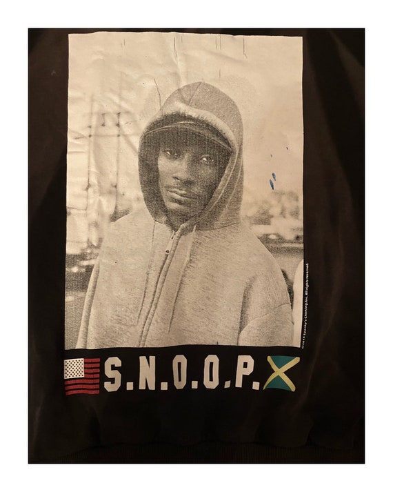 Rare Snoop Dogg x HM Y2K vintage gem sweatshirt h… - image 8