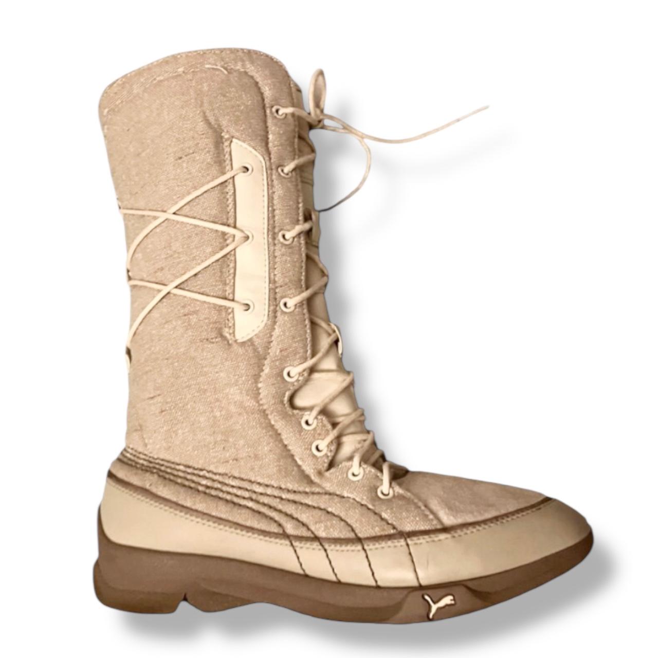 PUMA2006 vintage y2k 00s archive グランジブーツ PUMA Archive First Round Boxing Boots Vintage High Knee