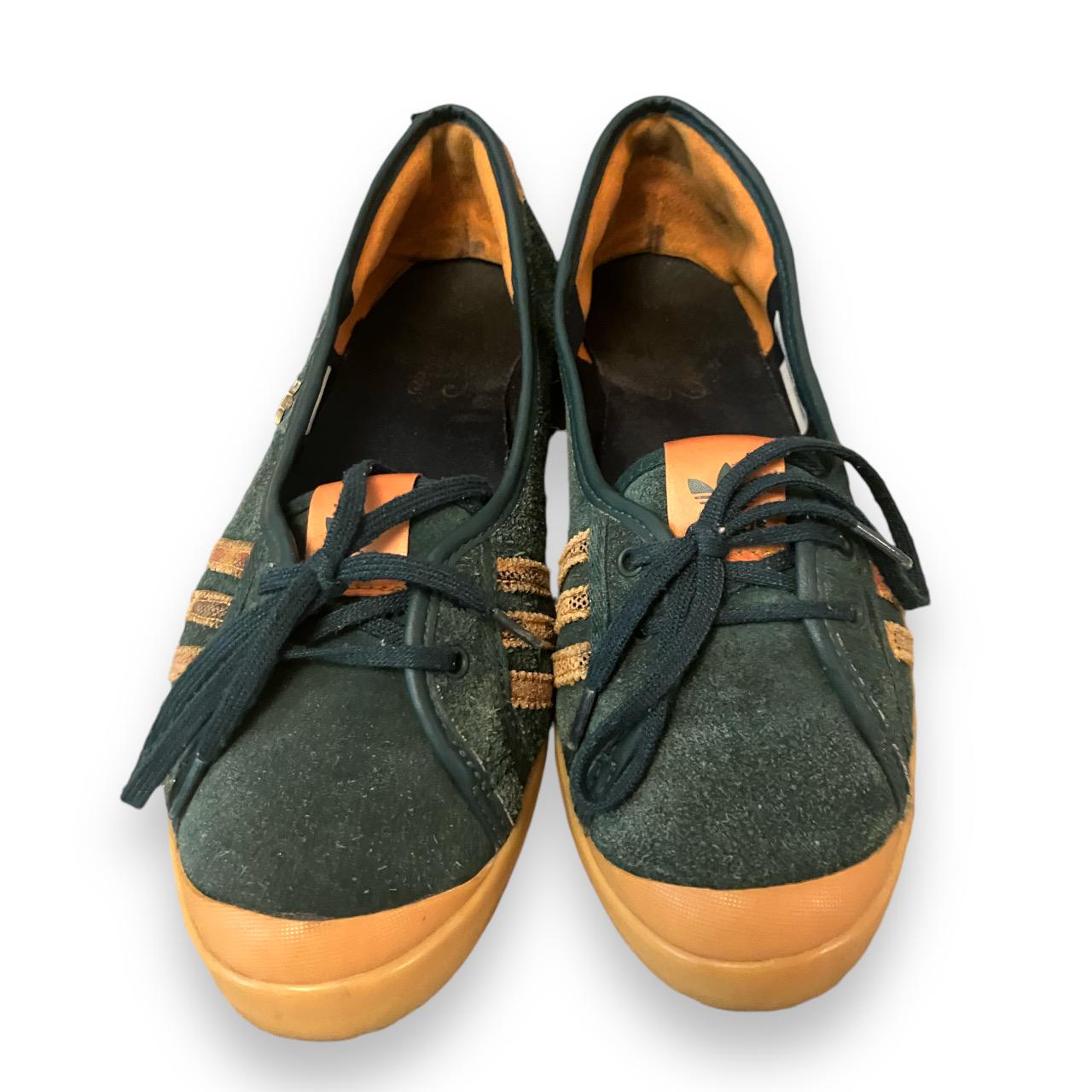 Adidas Adria Vintage 90s Leather Ballet Sneakers | Archive Y2K