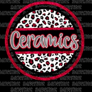 Mascota personalizada Círculo de leopardo PNG