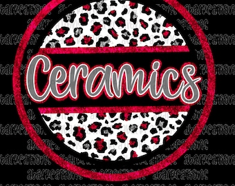 Custom Mascot Leopard Circle PNG