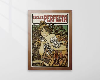 Decorative Drawing by Alphonse Mucha | Vintage Illustration - Etsy UK