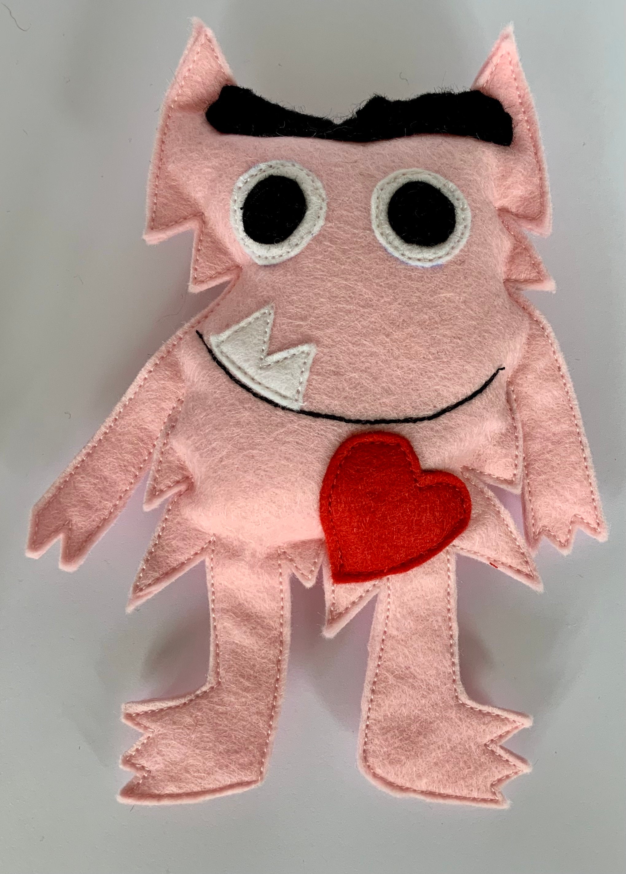 Colour Monster 7 Felt Characters Etsy UK