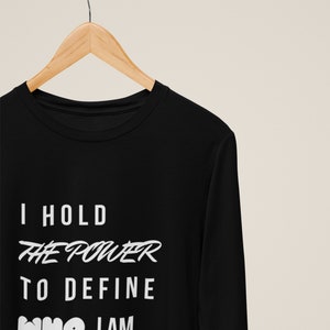 Inspiring Quotes Long Sleeve Tshirts • Unisex Classic Long Sleeve • Black and White Long Sleeve Tshirt