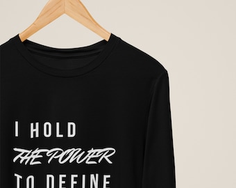 Inspiring Quote Long Sleeve T-Shirt • Unisex Cotton Tee