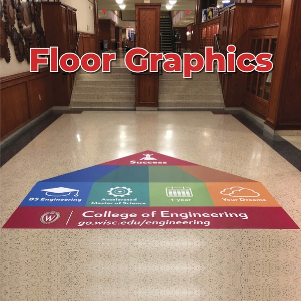 Floor Graphics, floor wrap decal, wedding dance floor decal