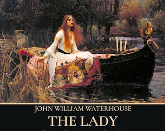 Lady of Shalott Print: Waterhouse Pre-Raphaelite Art (Digital Download)