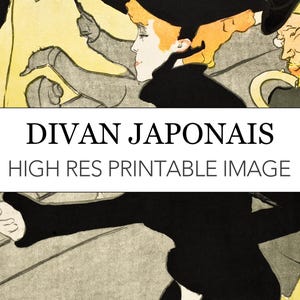 アンリ・ド・トゥールーズ＝ロートレック : Divan Japonais