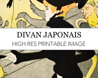アンリ・ド・トゥールーズ＝ロートレック : Divan Japonais