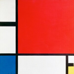 Composition with Red, Blue, and Yellow Piet Mondrian