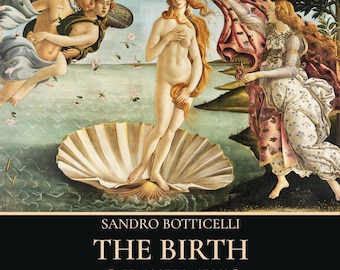 Print Geboorte van Venus: Botticelli-renaissanceschilderij (digitale download)