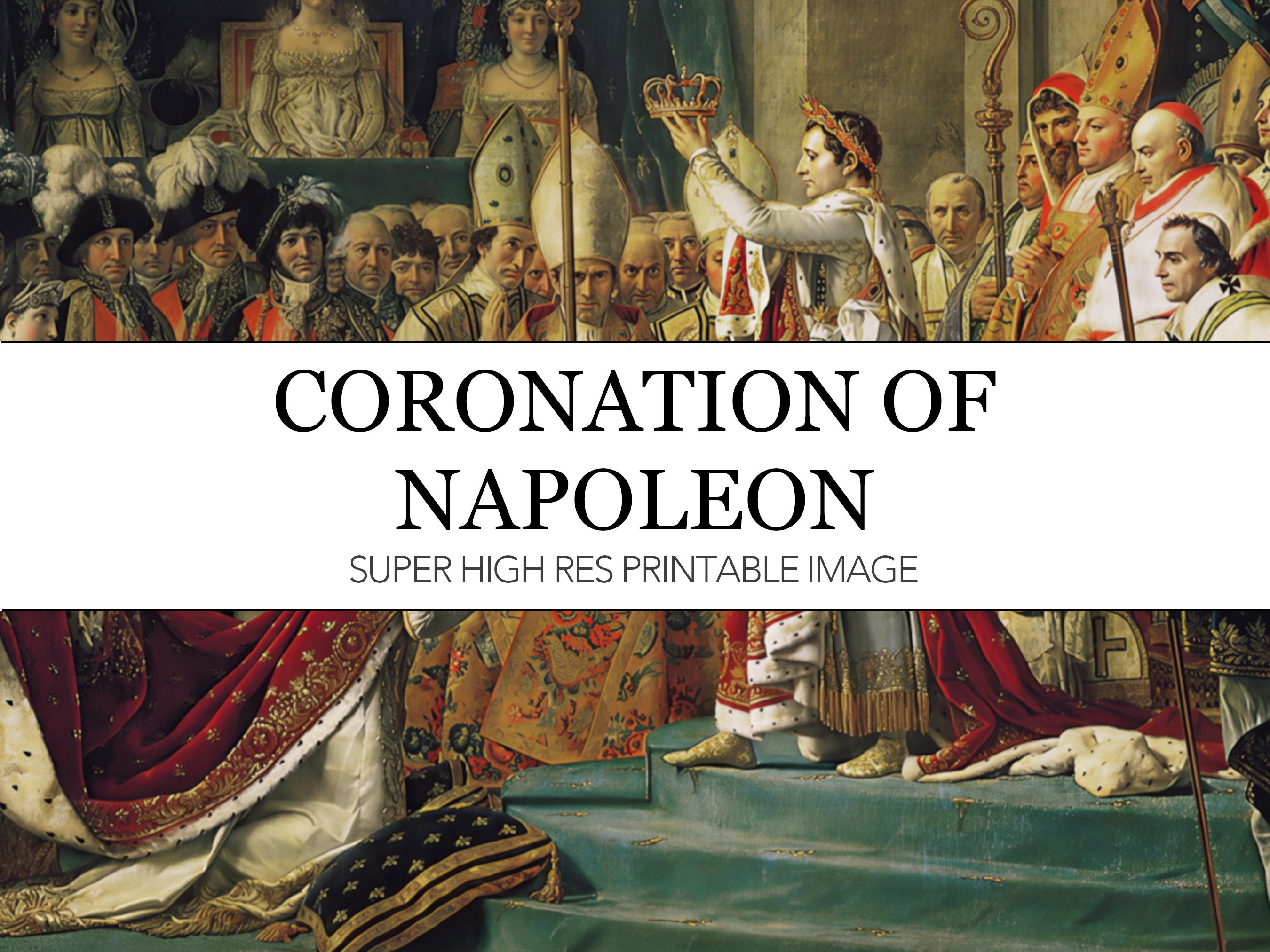 【未開封】ROI DES ROIS NAPOLEON 2本セット Coronation of Napoleon Print: Jacques-louis David Masterpiece