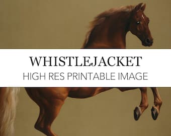 Whistlejacket Horse Print by George Stubbs (Digital Download)