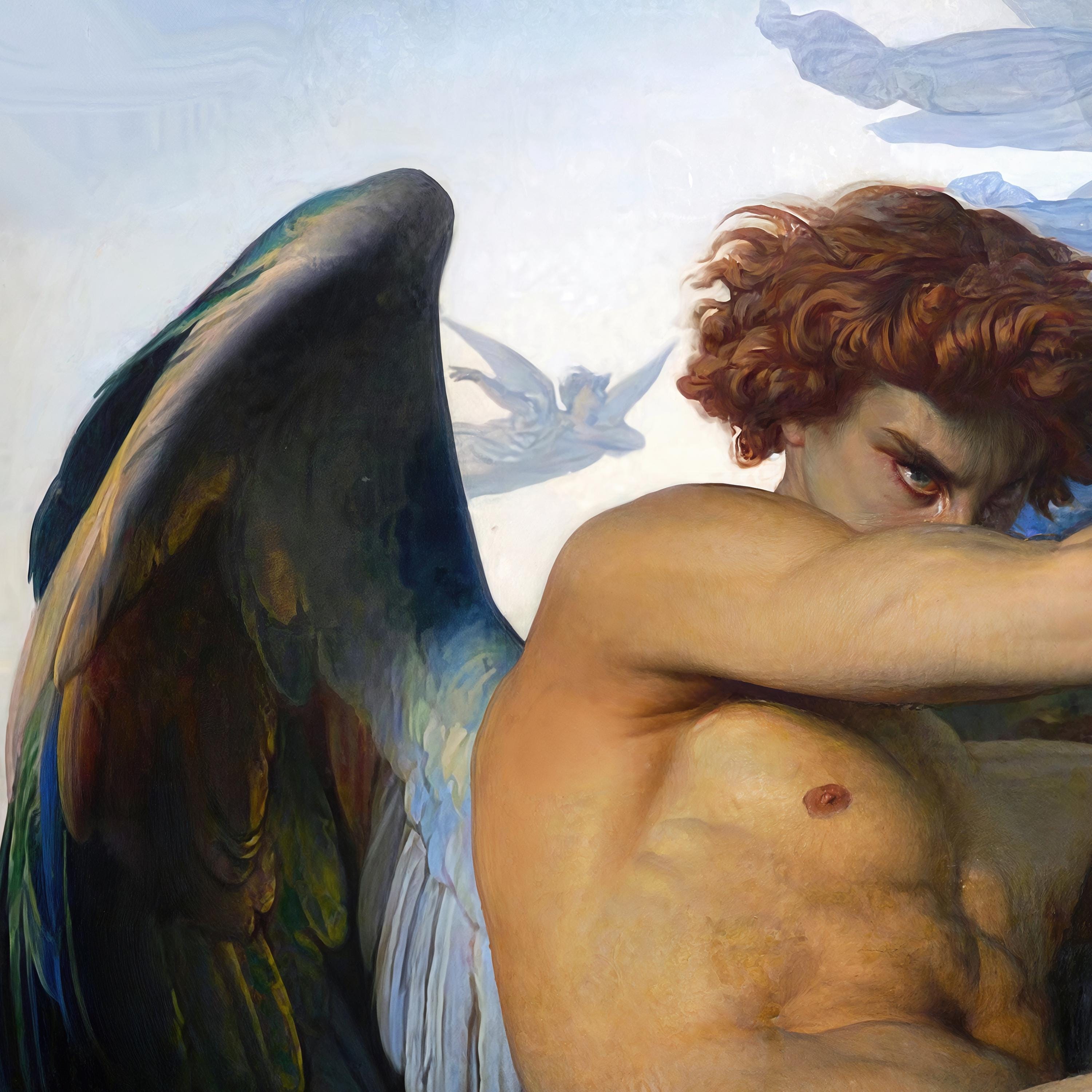 絵画 Light and Fallen Angel 絵画 Light and Fallen Angel The Fallen Angel (painting