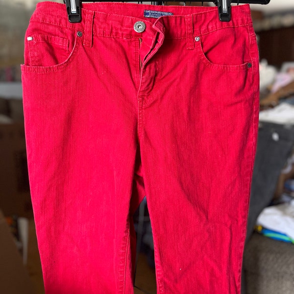 Vintage RED af Bandolino Mandie women's jeans Size 8