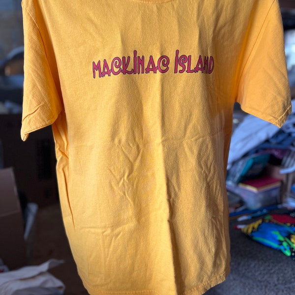 Vintage 1990s Mackinac Island Dragon T Shirt