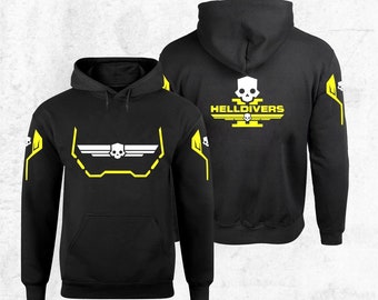 Helldivers 2 Hoodie / Helldivers 2 Geschenk / Individuell bedruckter Helldivers Hoodie