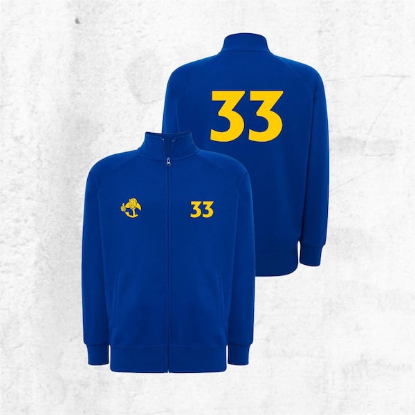 Fallout Vault 33 Zip-Up Jacke Trucksiut, Fallout Sweatshirt