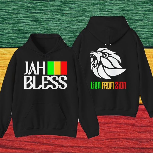 Jah Bless Unisex Heavy Blend Hooded Sweatshirt