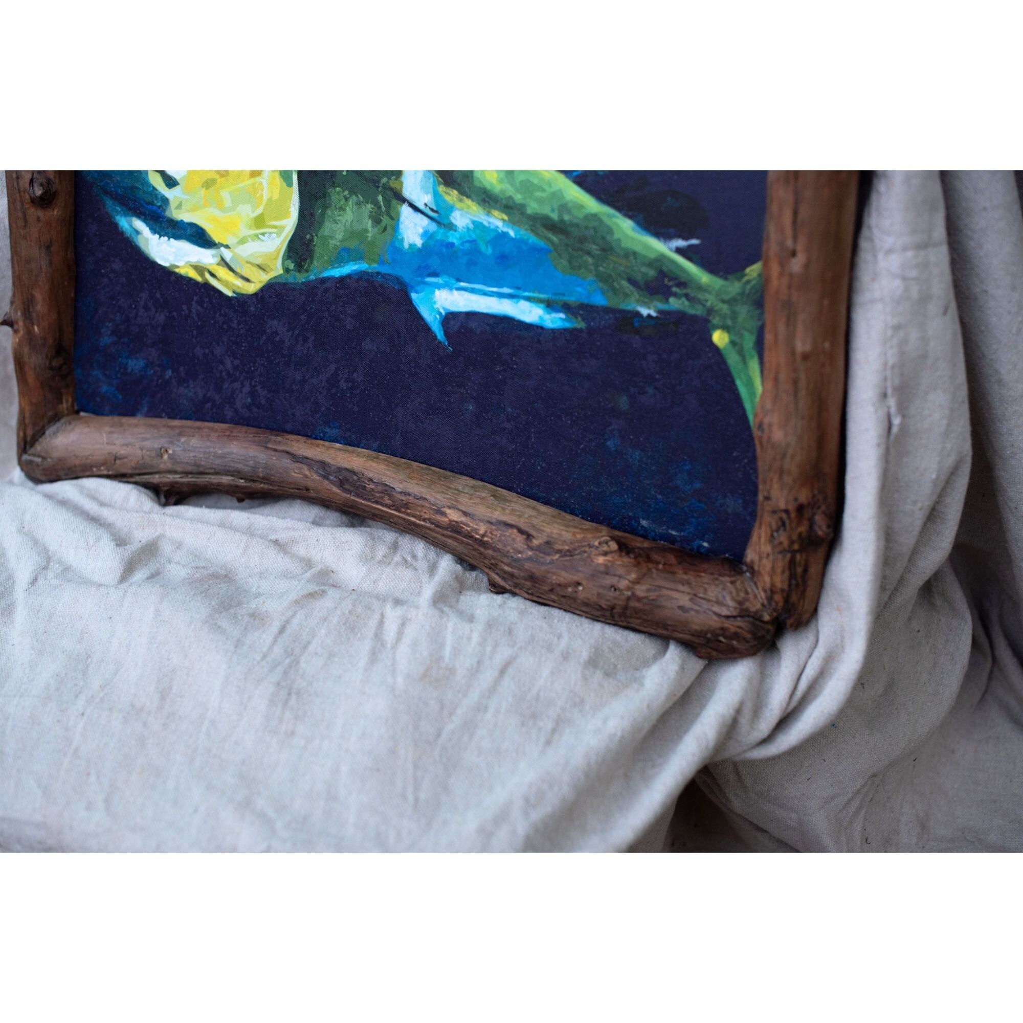 5x7 8x10 11x14 16x20 DRIFTWOOD FRAMES Fish Print Etsy