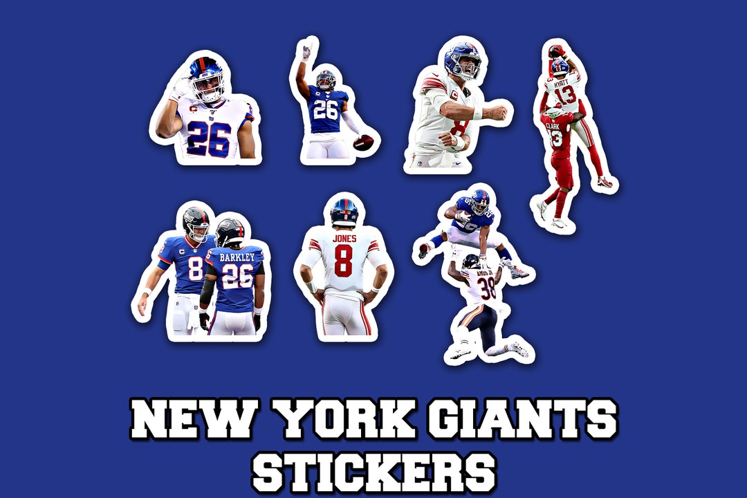 Adesivo New York Giants Adesivo Cromato New York Giants 10 Pollici Per Auto E Camion - Decalcomania In Vinile, Made In USA Decalcomania Vinile Giants 10 Pollici - Foto 7