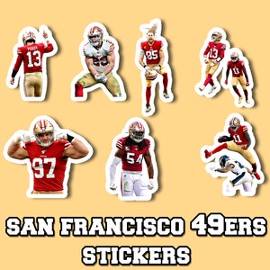 Brock Purdy San Francisco 49ers Glossy Sticker Vinyl Laminate
