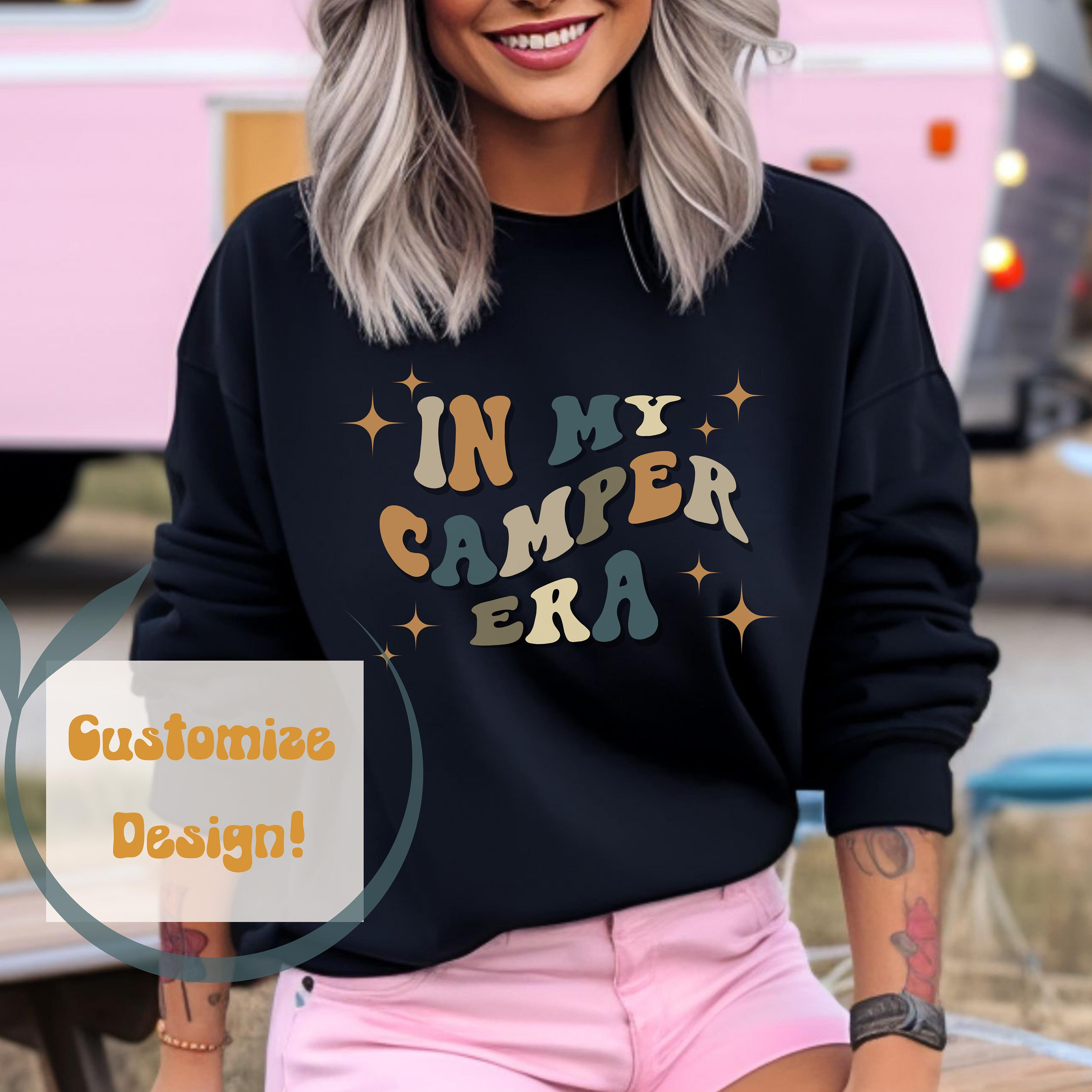 Retro Camping Sweatshirt, In My Era Crewneck, Mindful Camper Shirt, Gift For Camper, Groovy RV Sweater, Outdoorsy Nature Gift, Campfire Era
