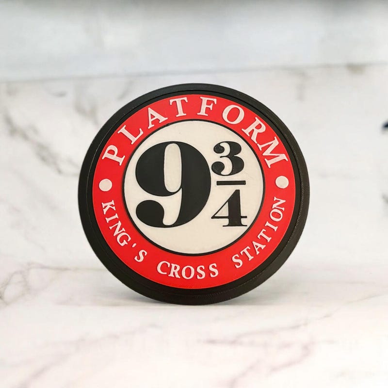 Platform 9 3 4 Sign - Etsy