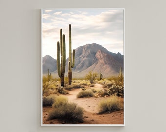 Joshua Tree Printable Wall Art / Desert Art Print / Wall Decor ...
