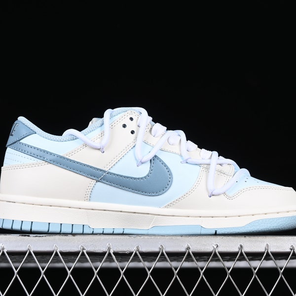 Baby Blue White Dunk Etsy