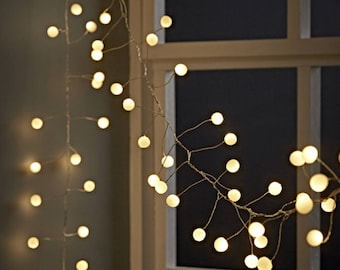 Snowberry 100 LED Garland Indoor Outdoor Lights