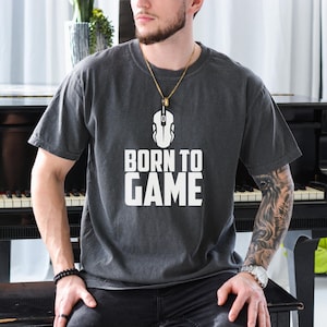 Gaming shirt grappige gezellige gamer accessoires gamer shirt grappige gamer kleding nerdy pc-gamer cadeaus voor gamers tiener jongens luie gamer outfit