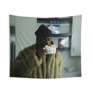 Tapices con la bandera de Playboi Carti Eviljordan 2024