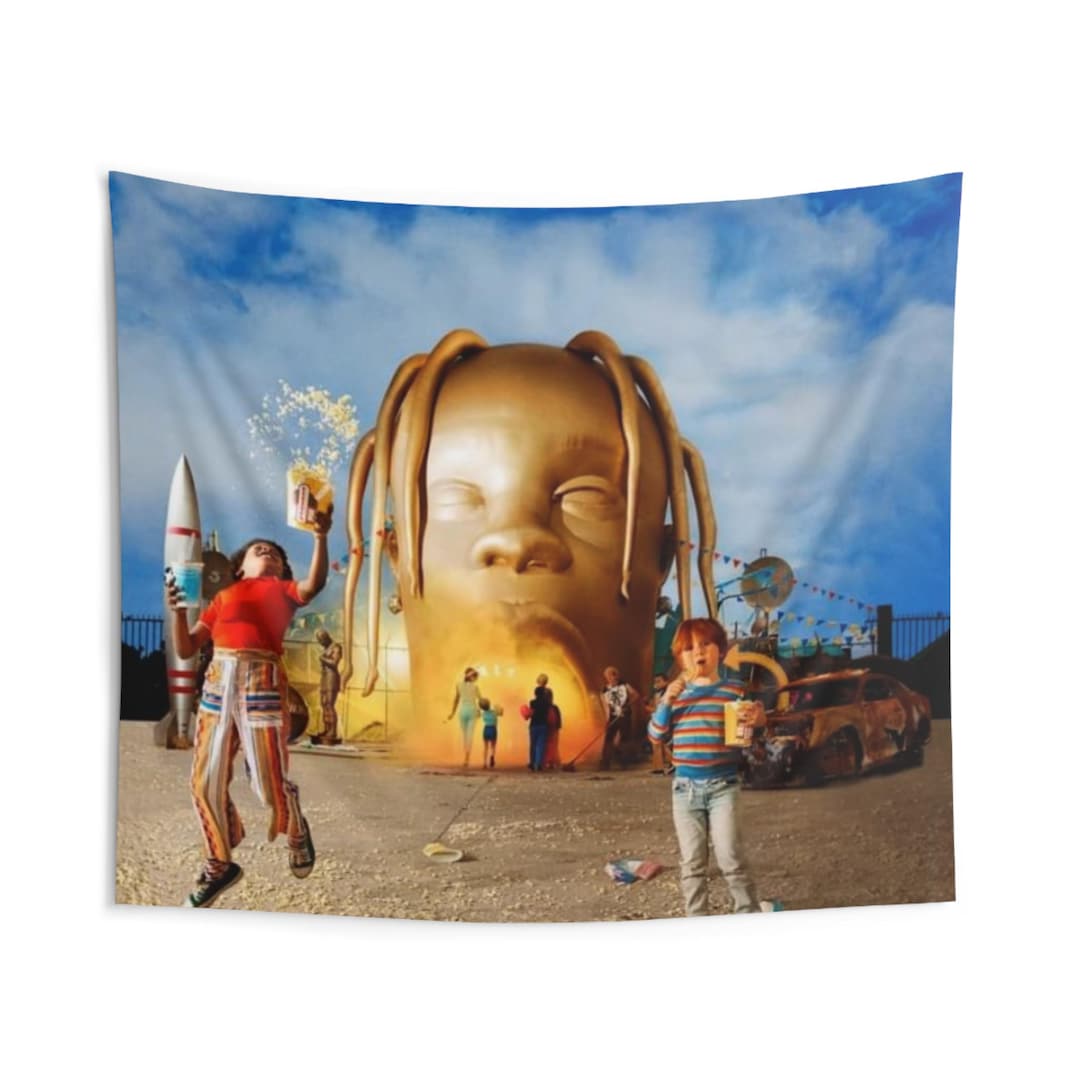 Astroworld Travis Scott Flag Wall Tapestries Canada