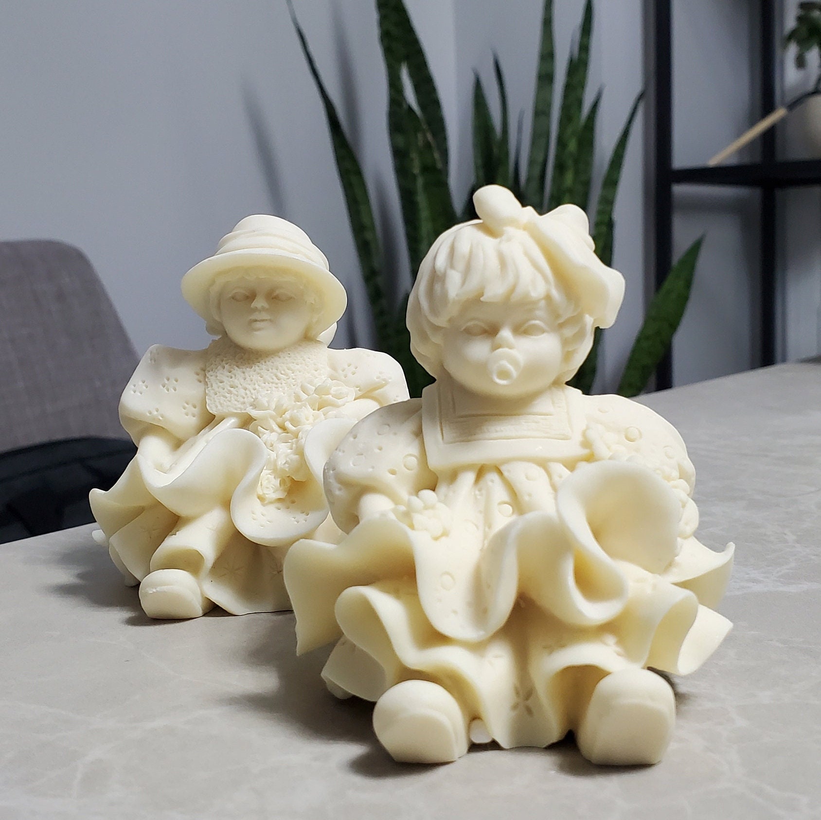 イタリア　ヴィヴィアン C 限定版ヴィンテージ磁器ピエロ像 3体セット Claudio vivian - Etsy 日本