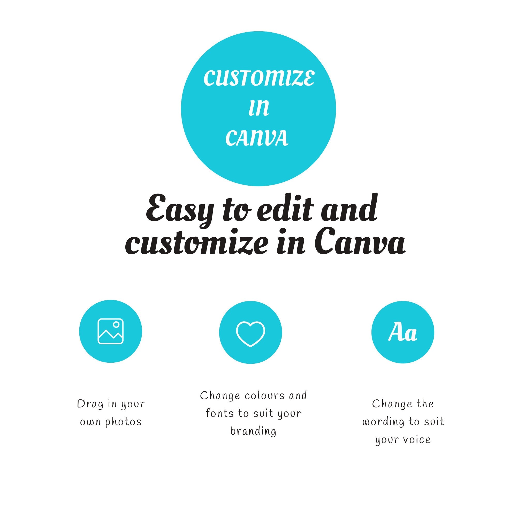 Restaurant Canva Website Template, Easy-to-use Design, Done-for-you ...