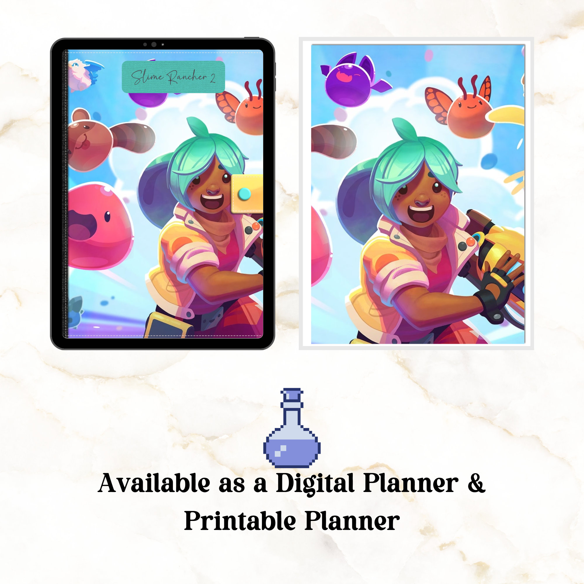 Slime Rancher 2 Printable Planner (add to Cart Update) - Organize Your ...