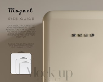 Printify Magnet Size Chart
