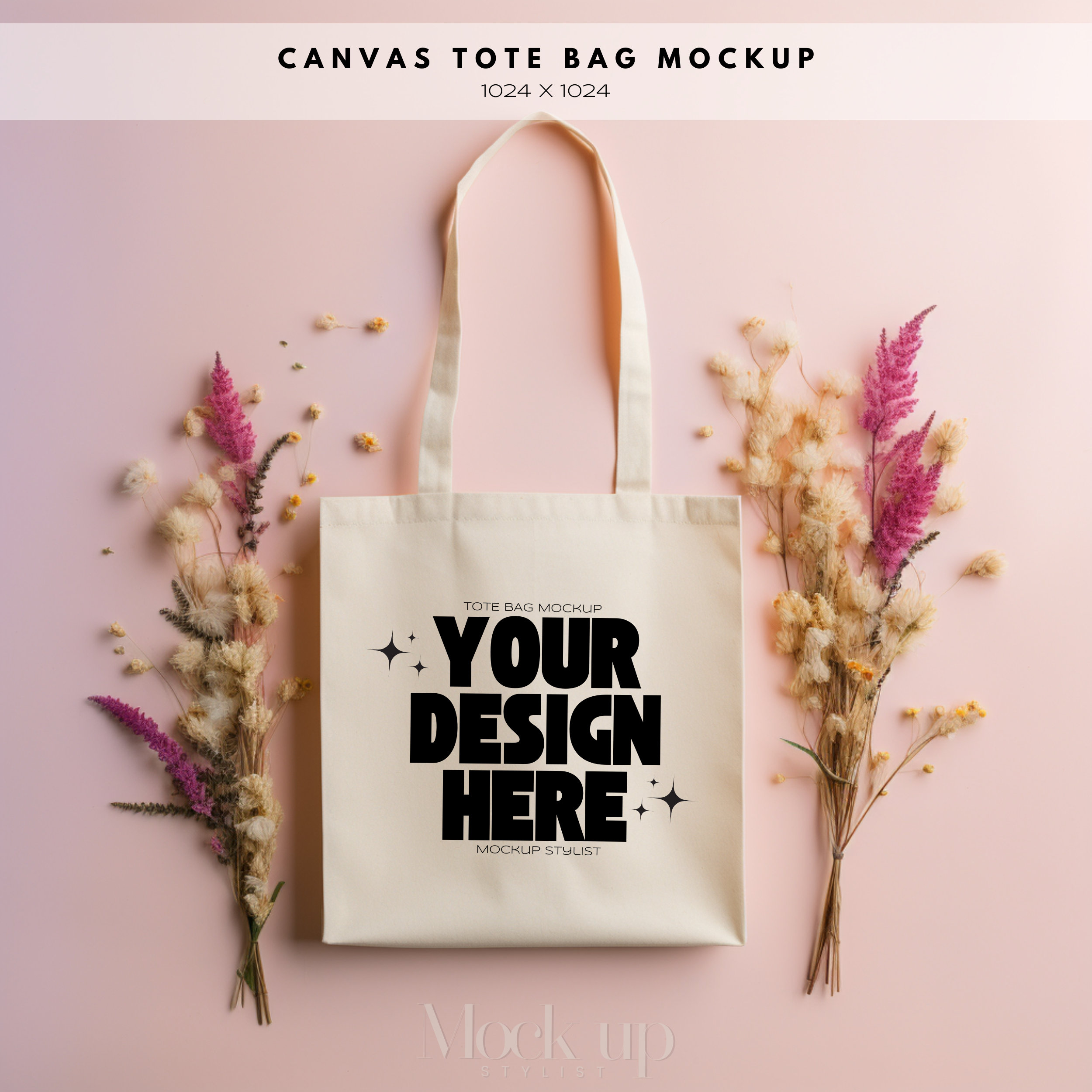 CafePress Floral Heart Canvas Tote Bag - Reusable Natural Shopping Bag, Two Sizes, Durable & Eco-Friendly - View #14