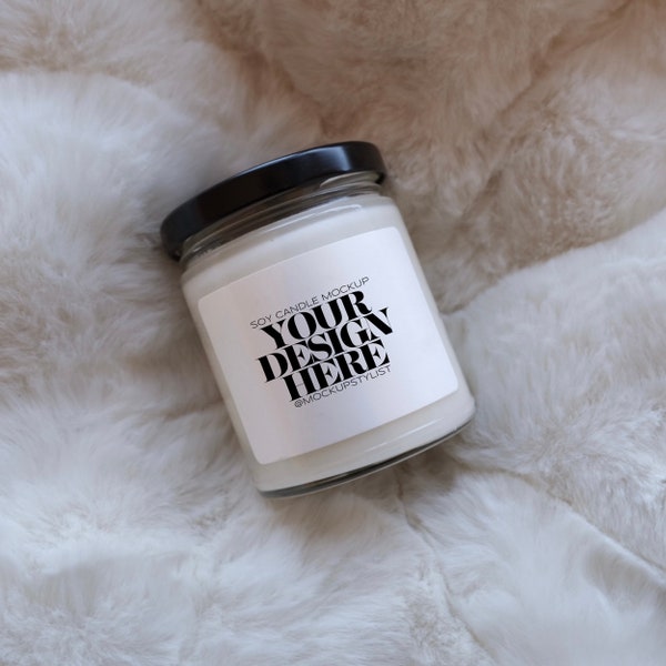 Printify Soja Kaars Mockup Minimalistische Kaars Mockup Kaars Mockup Jar Kaars Mockup Soja Kaars Mockup Kaars Mockup 9oz