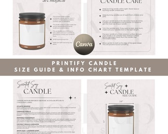 Soy Candle Size Guide Soy Candle Mockup Jar Candle Mockup Soy Candle Sizing Chart Candle Mockup Size Chart Printify Candle Size Chart