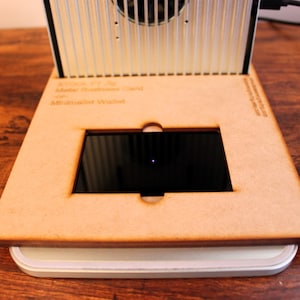 XTOOL F1 Visitenkarten-Vorrichtung – minimalistische Brieftaschen-Vorrichtung (NUR DATEI)