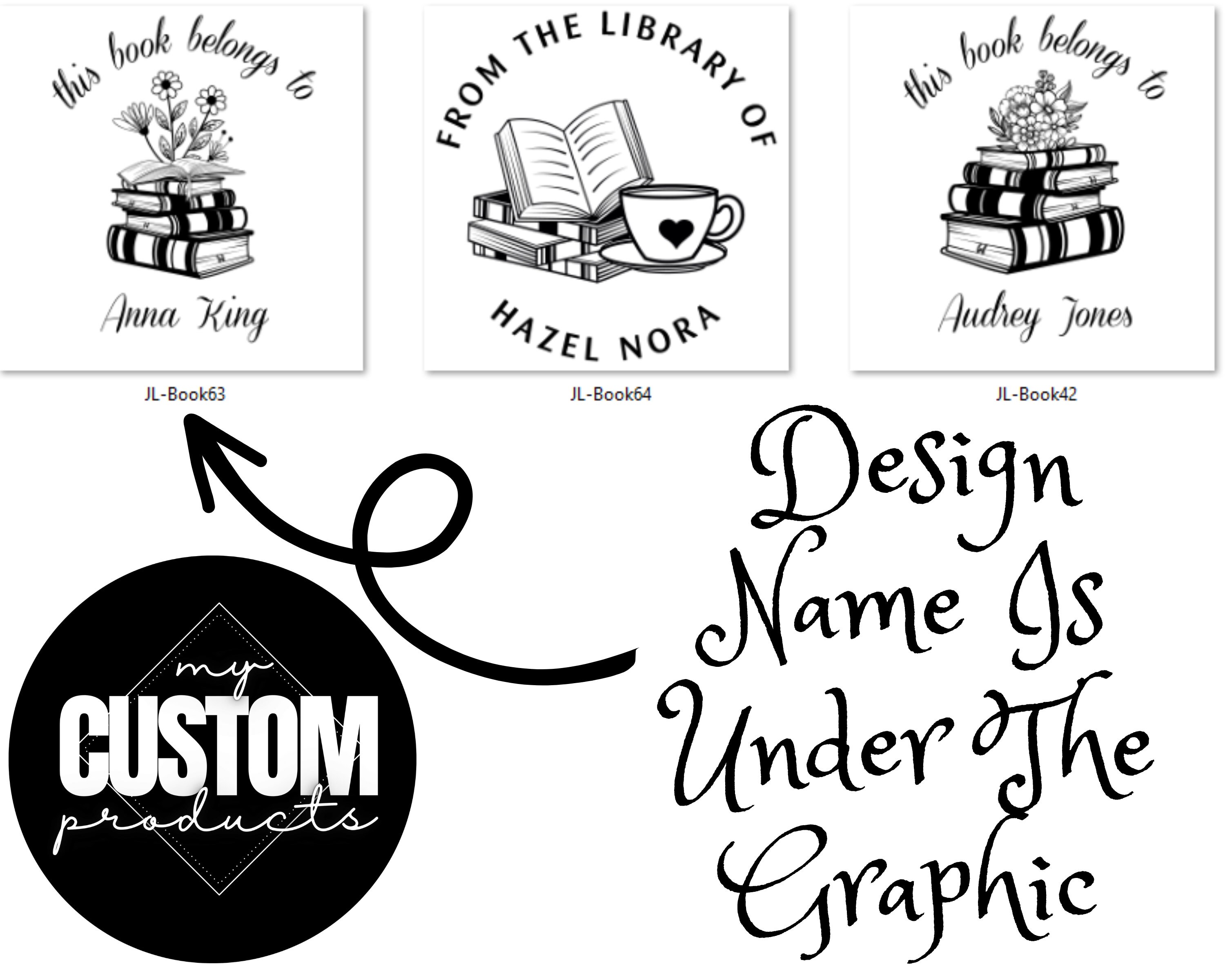 Top Selling Custom Embossing Stamp Library Book Embosser Personalised
