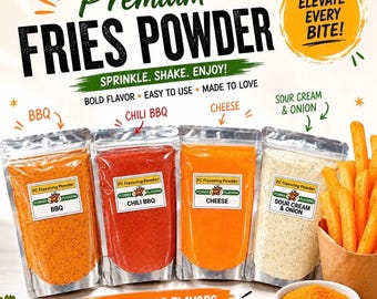 SALE Premium Corner Potato Fries Flavored Powder (pls read description expiration !)